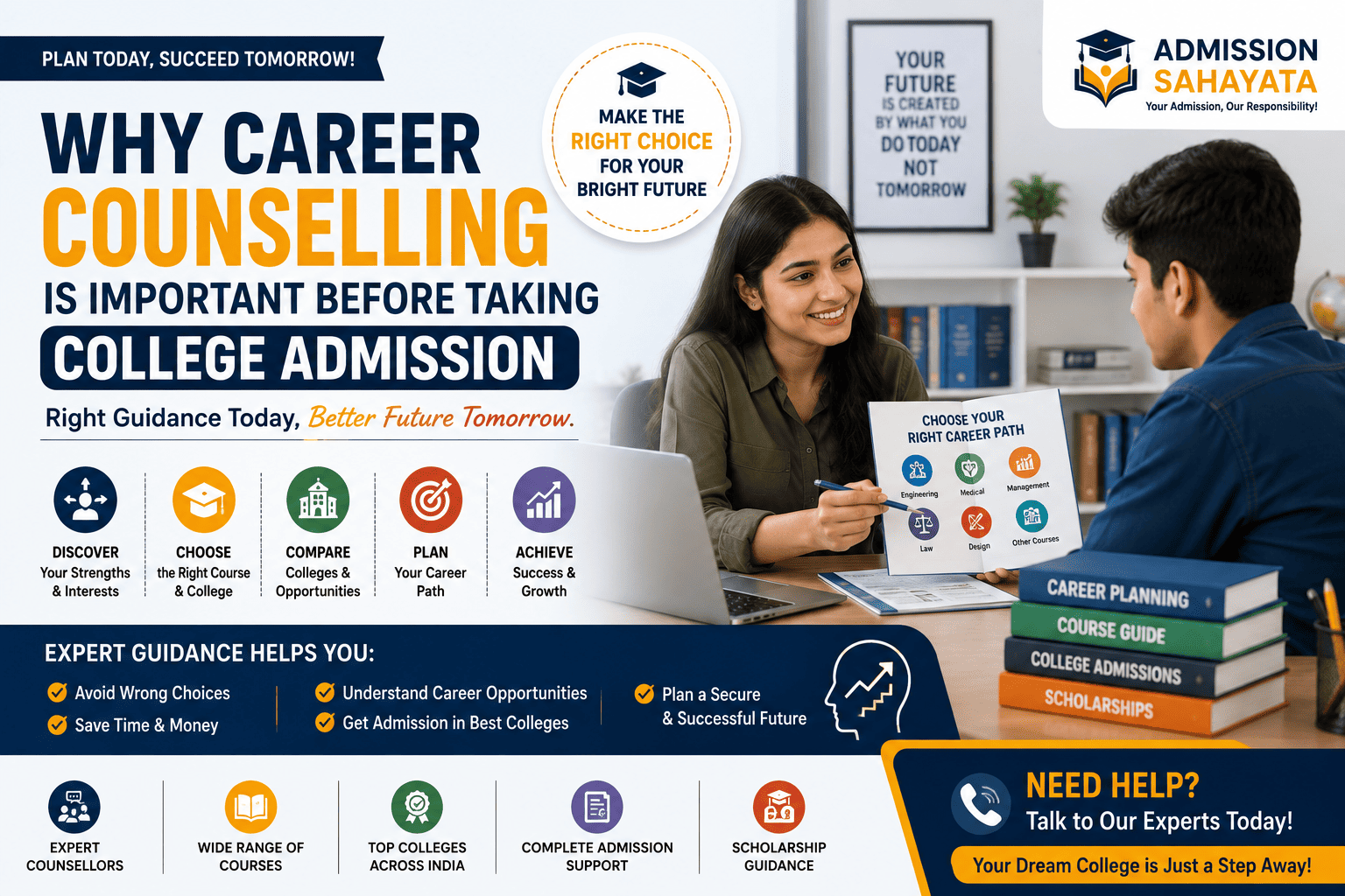 Career Counselling Before College Admission